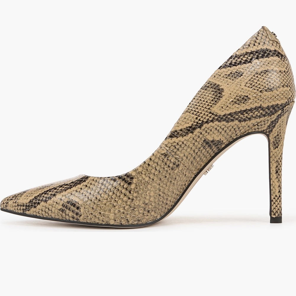 Sam Edelman Golden Tan Hazel Pointed Toe Pump NWT 8,5 - Picture 9 of 9
